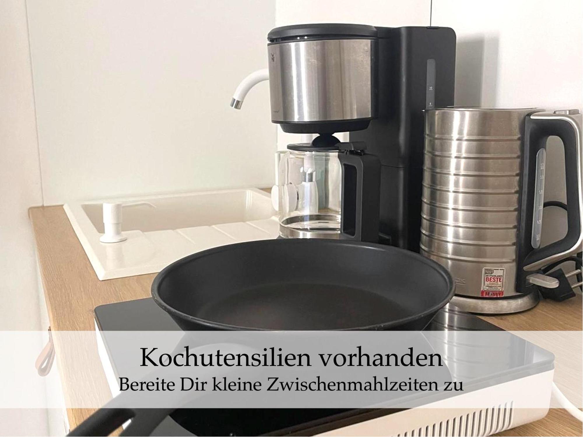 Zentrale 1-Zimmer-Ferienwohnung Mit Digitalem Check In โฮฟ ภายนอก รูปภาพ