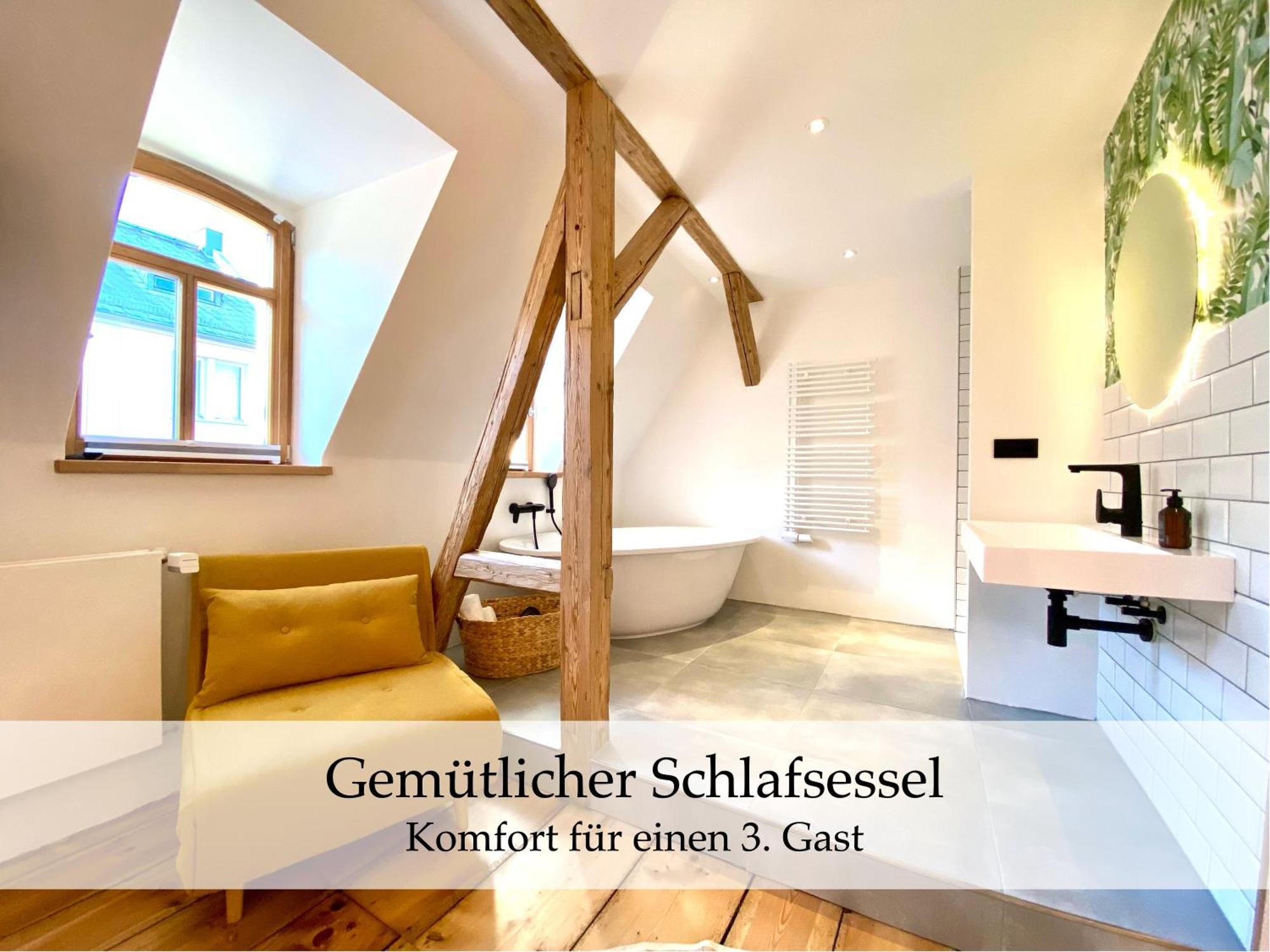 Zentrale 1-Zimmer-Ferienwohnung Mit Digitalem Check In โฮฟ ภายนอก รูปภาพ