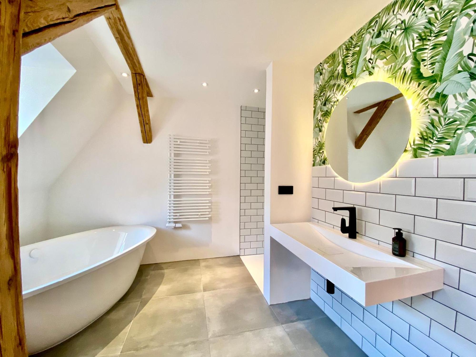 Zentrale 1-Zimmer-Ferienwohnung Mit Digitalem Check In โฮฟ ภายนอก รูปภาพ